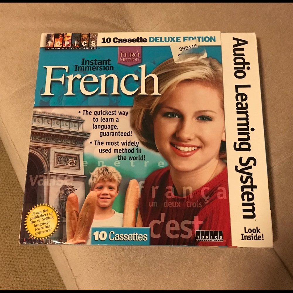 Learn French audio cassettes